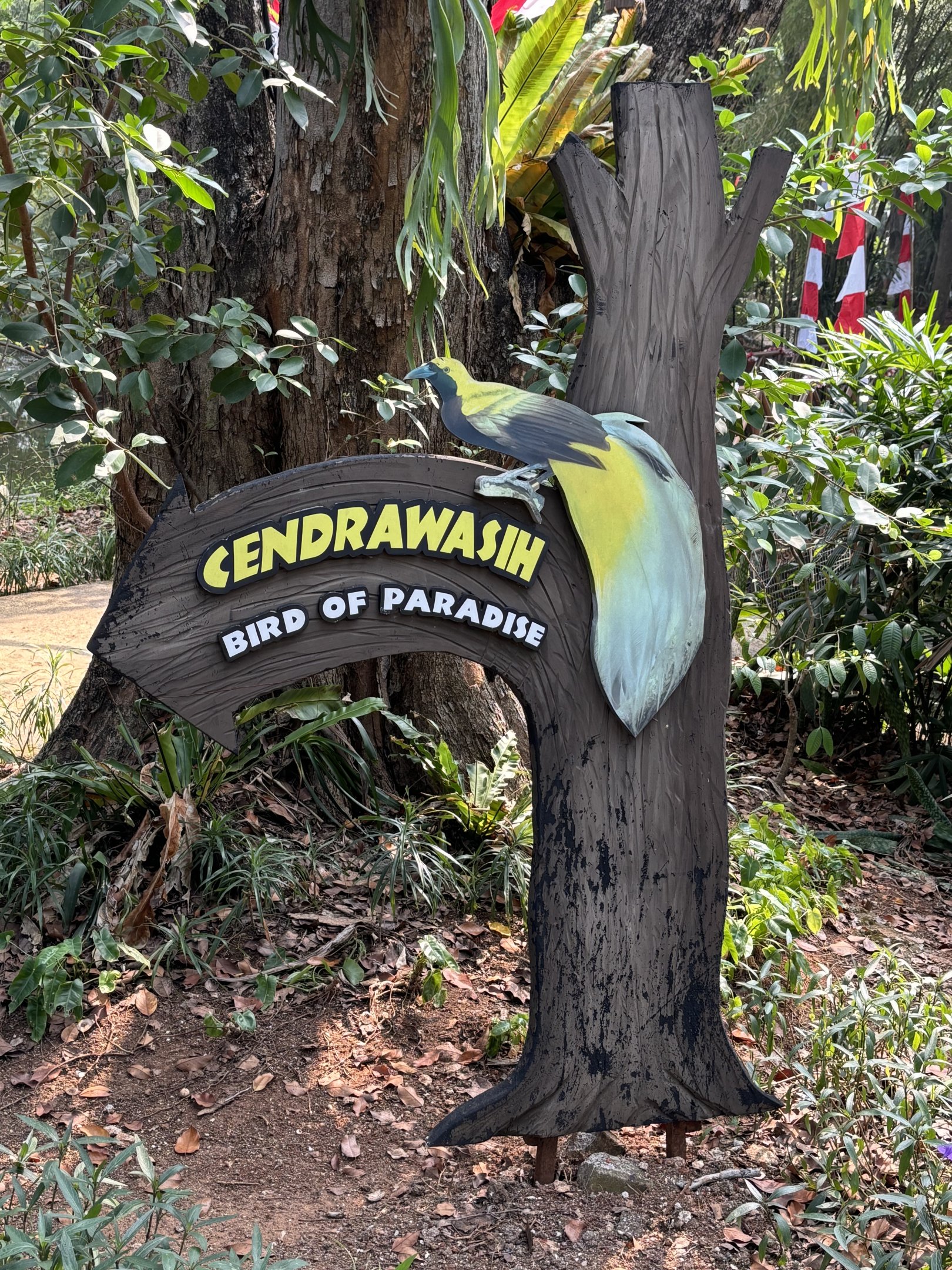 Bird of Paradise Sign