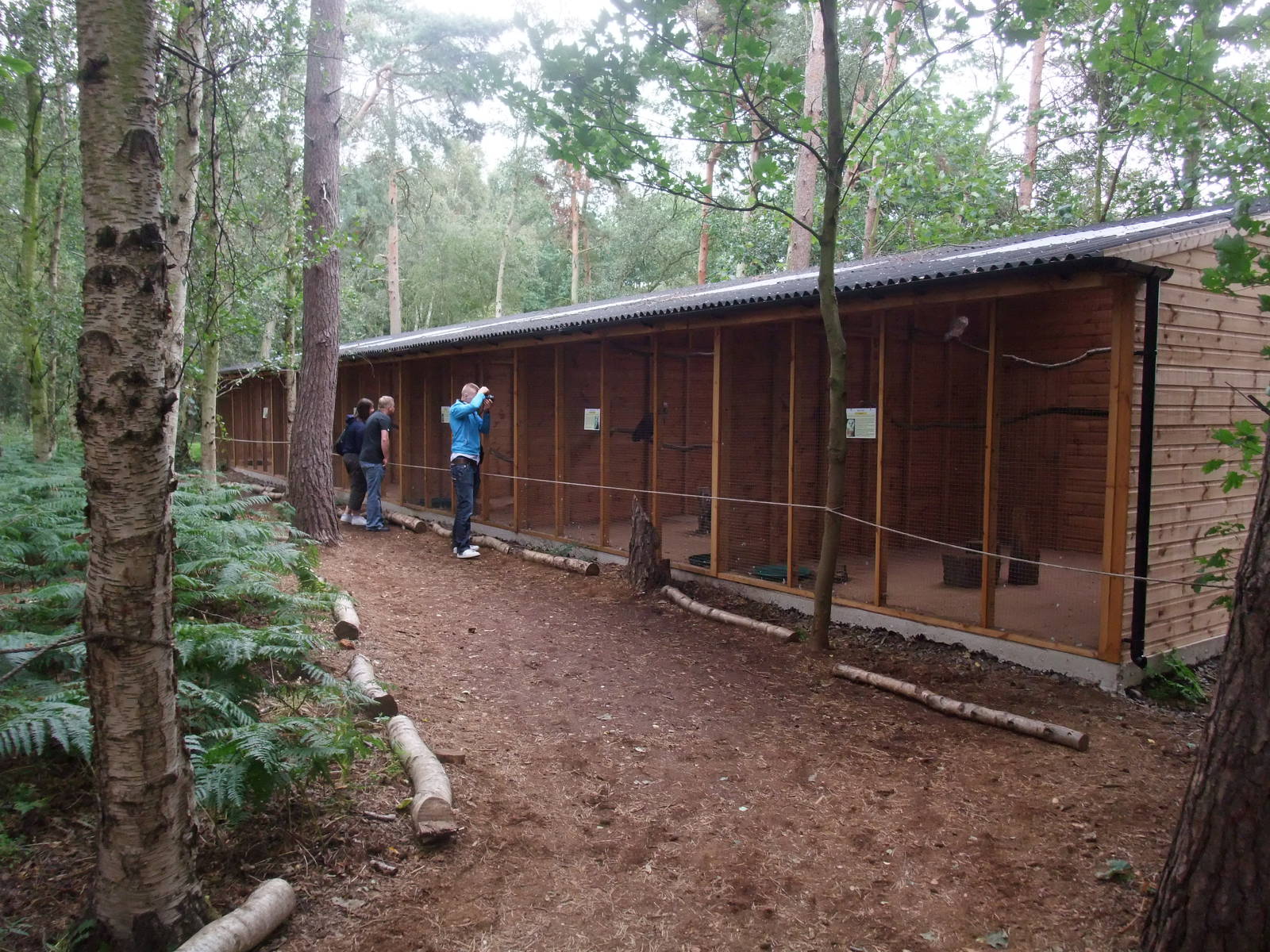 Bird of Prey Aviaries at Yorkshire WP, 07/08/11