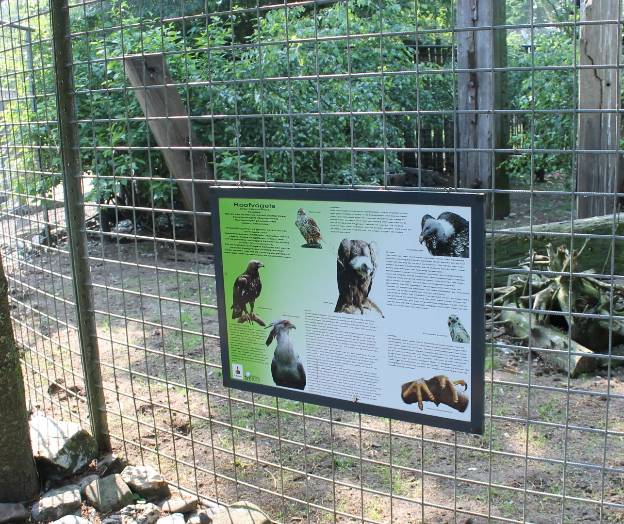 Bird of Prey info-sign