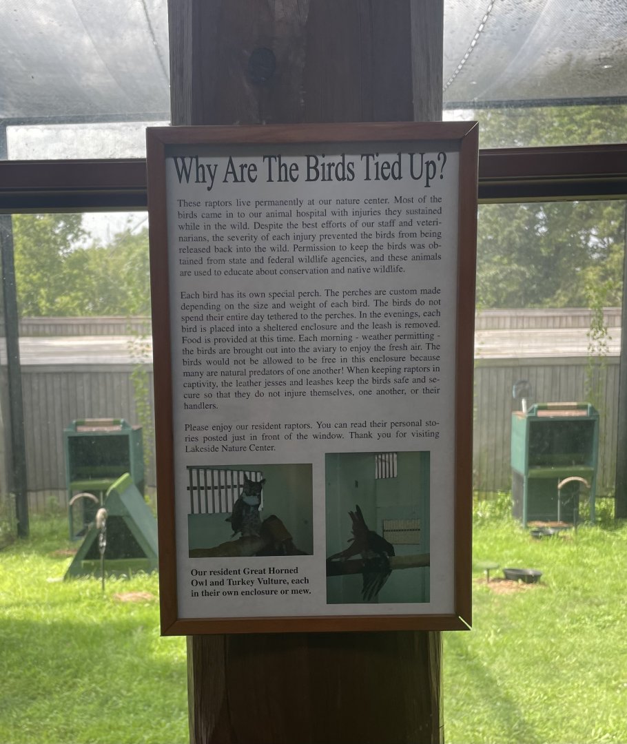 Bird Of Prey Signage