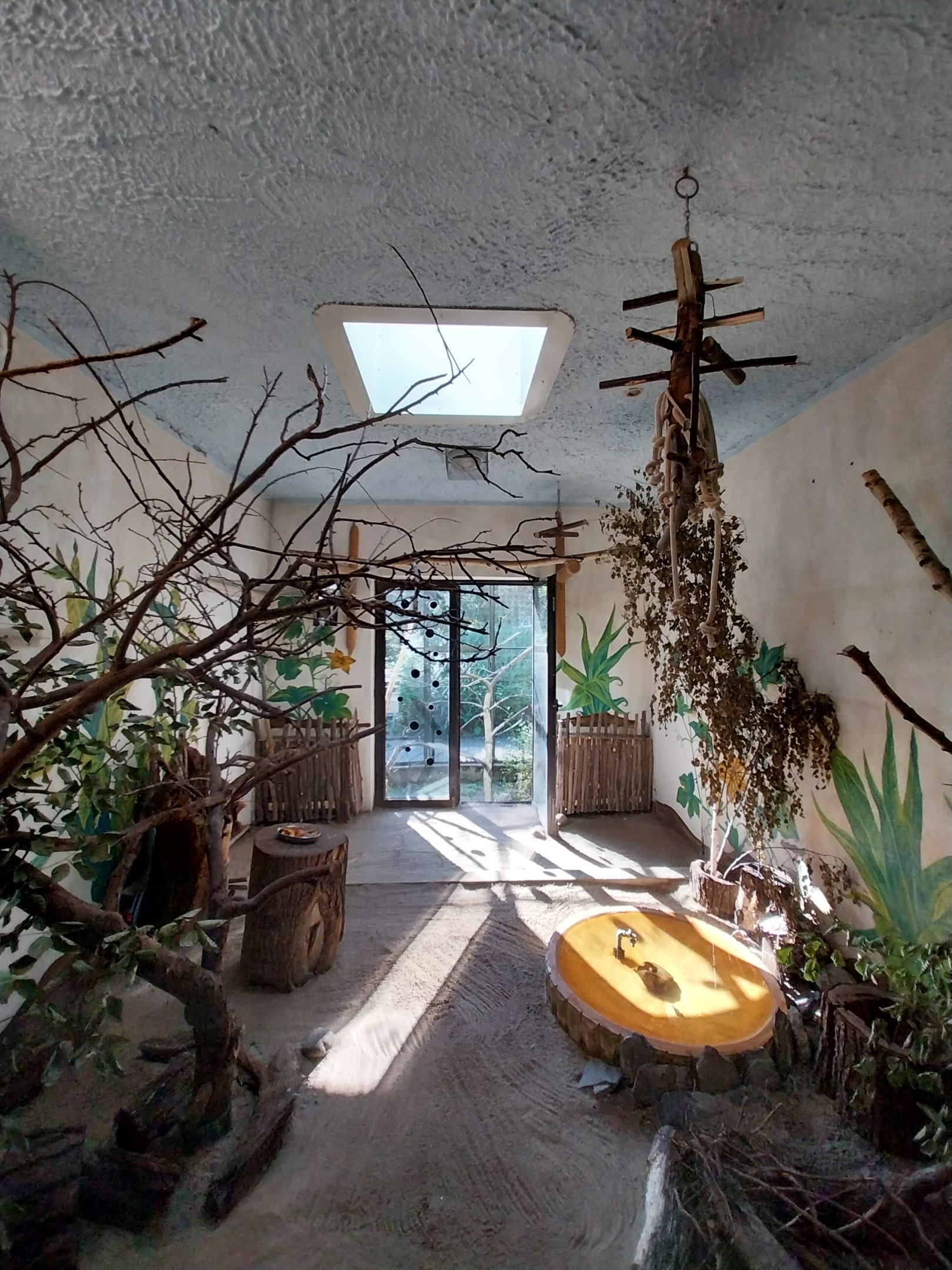 Bird & Reptile House - Left wing - Aviary 1