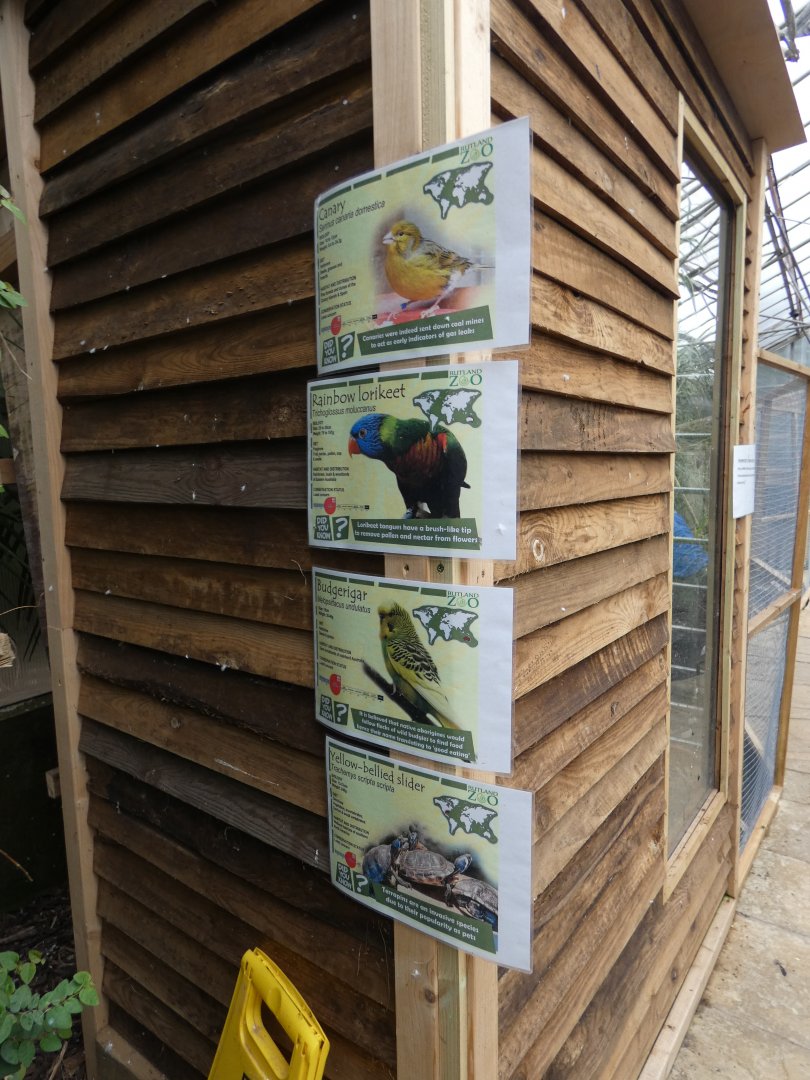 Bird signage