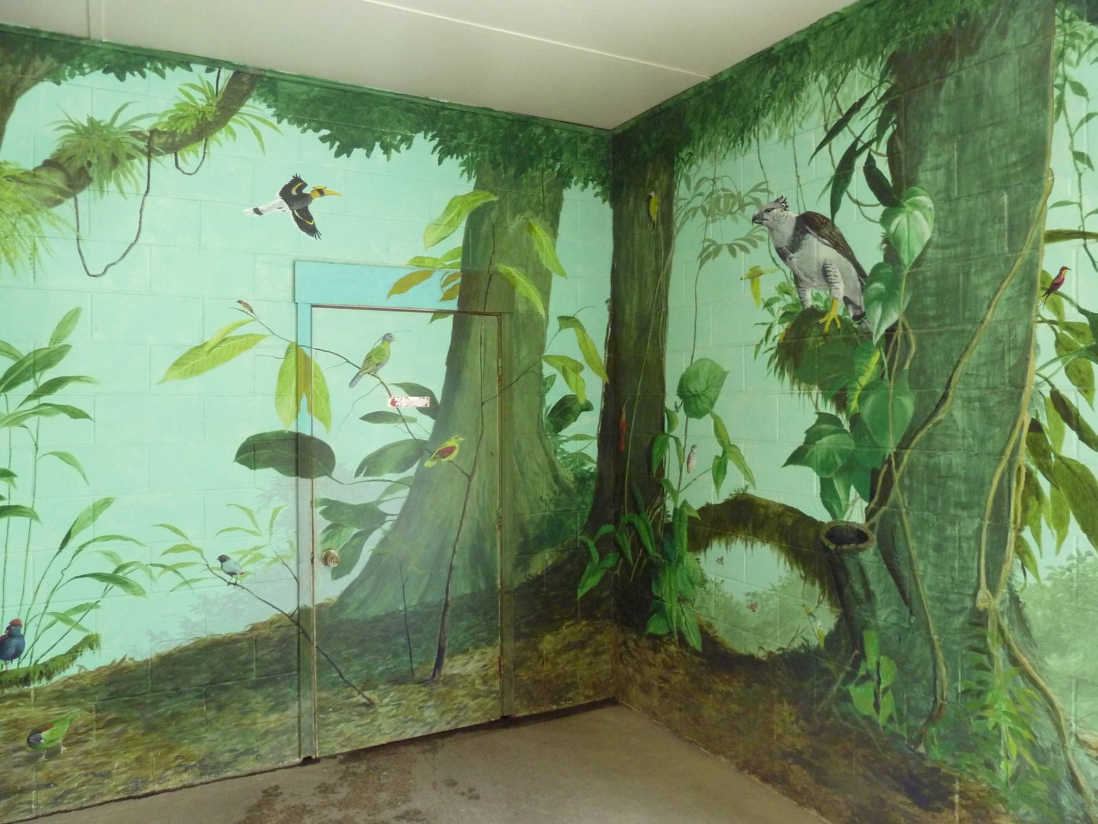 Bird + Small Animal Building (Mural)