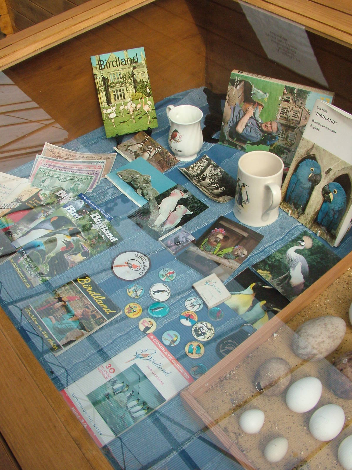 Birdland Memorabilia display at Birdland 19/09/09