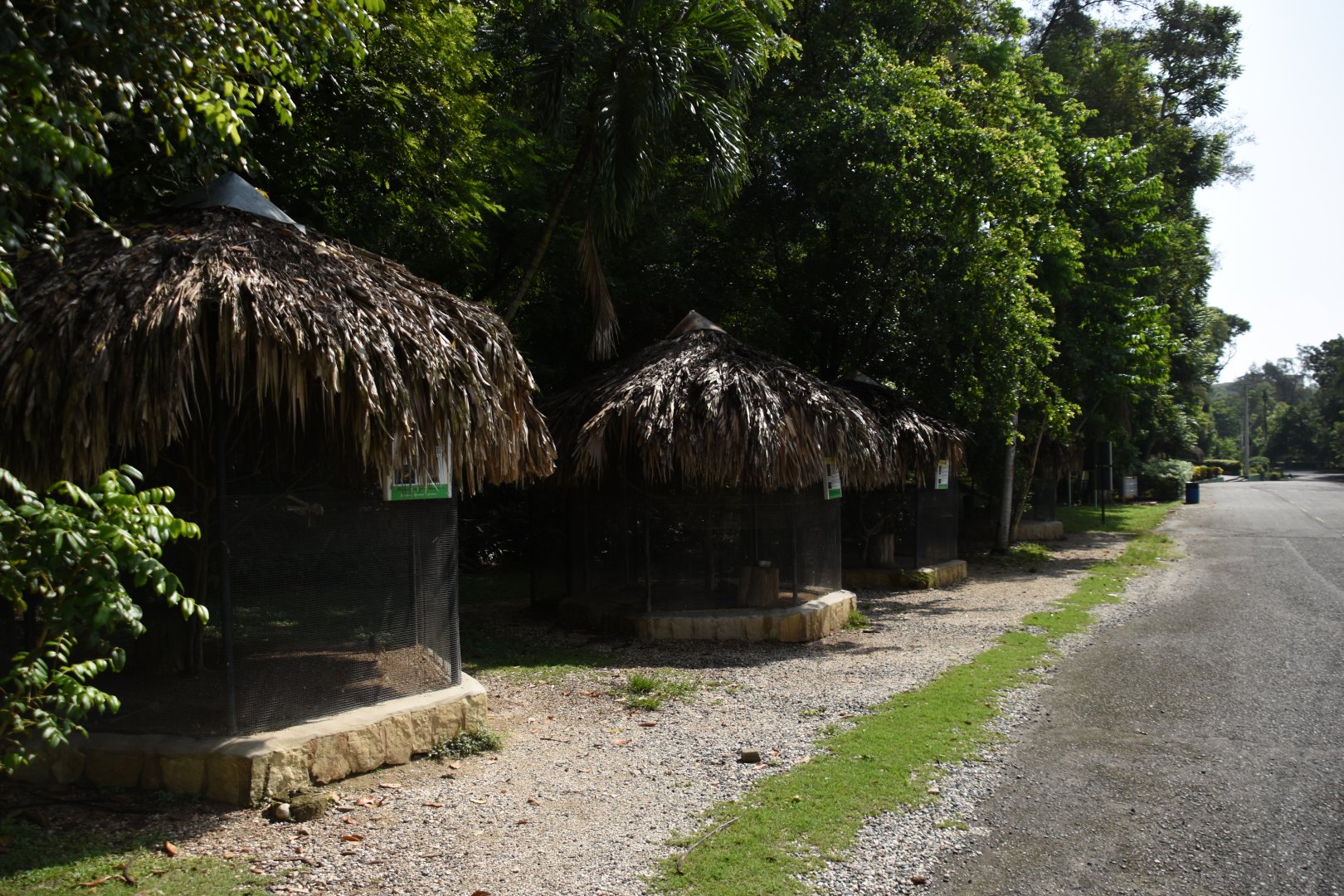 Birds of prey aviaries