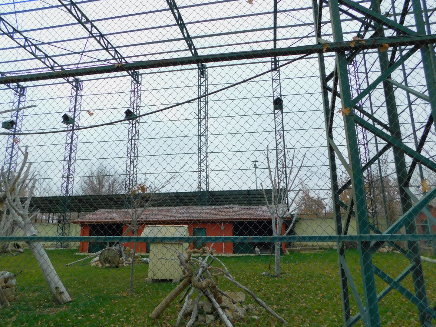 Birds of Prey Aviary at the Karatay Zoo