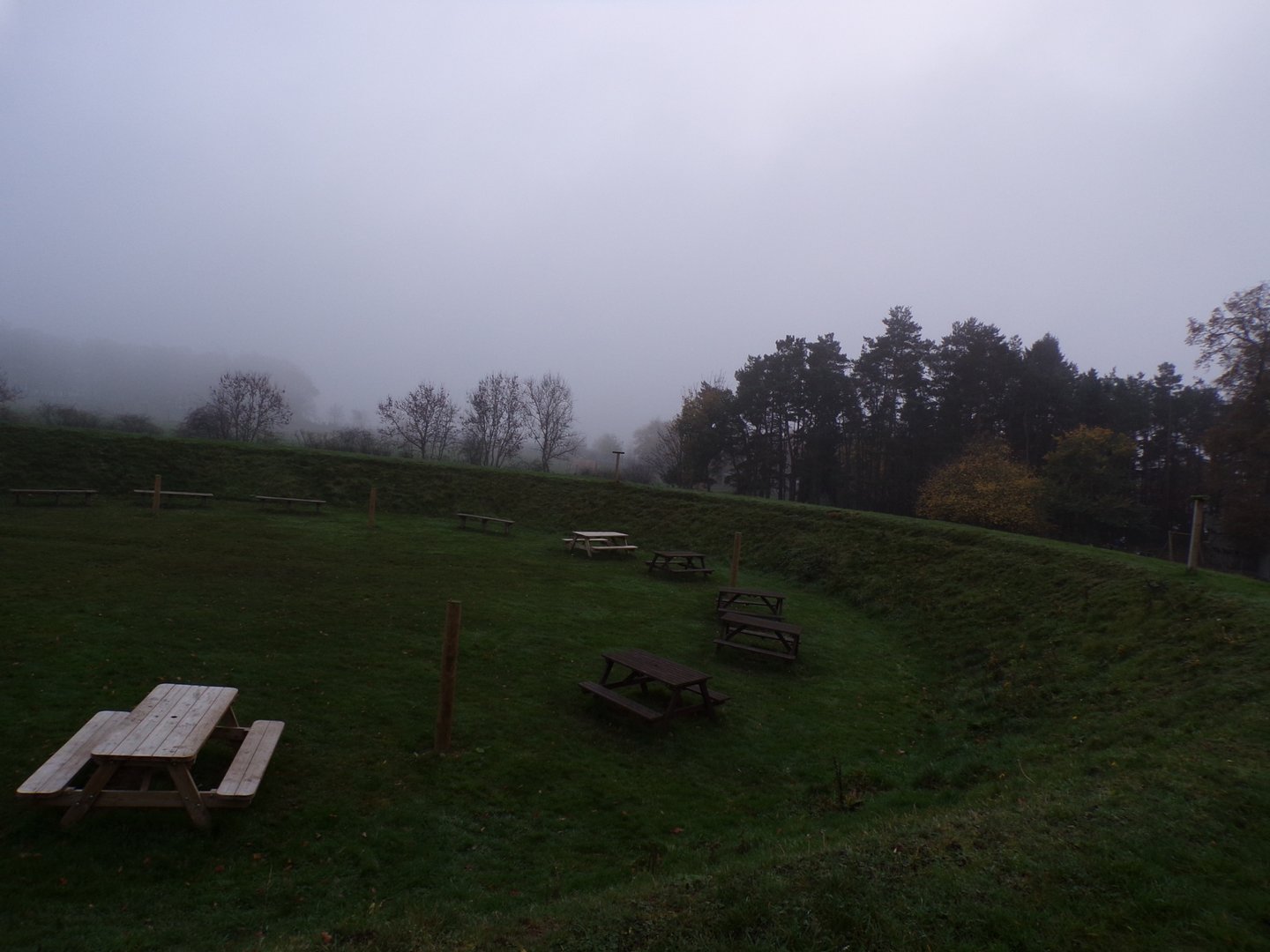 Birds of prey display area