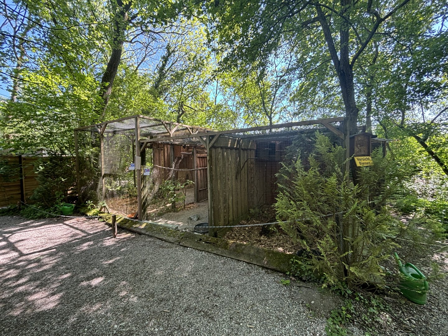 Birds of Prey Enclosure Row