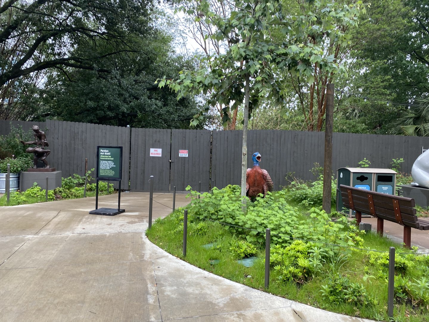 Birds of the World- Construction Fence