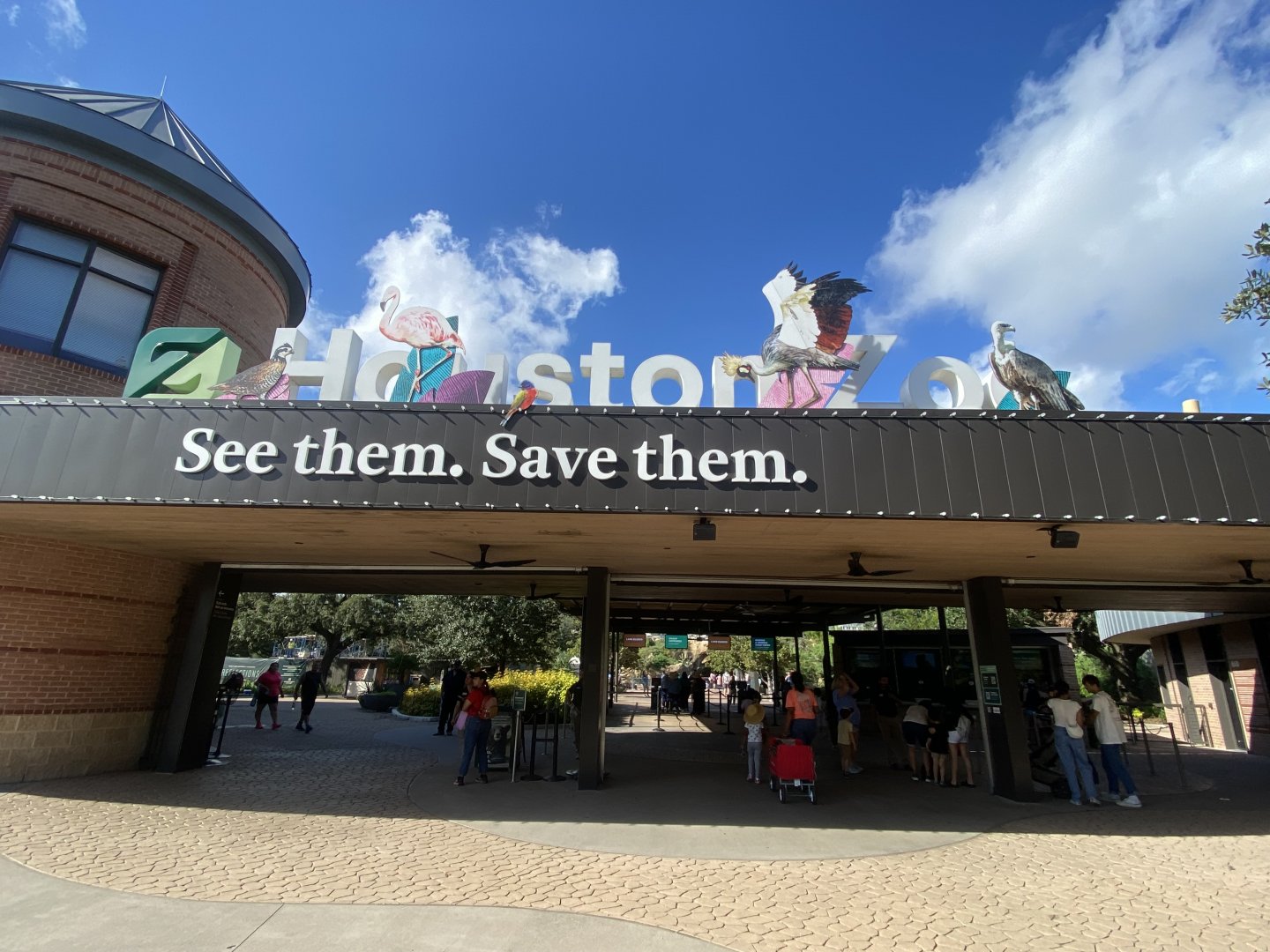 Birds of the World Themed Entrance