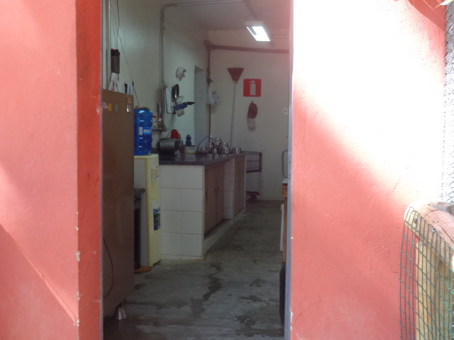 Bird's plaza's backstage area's entrance