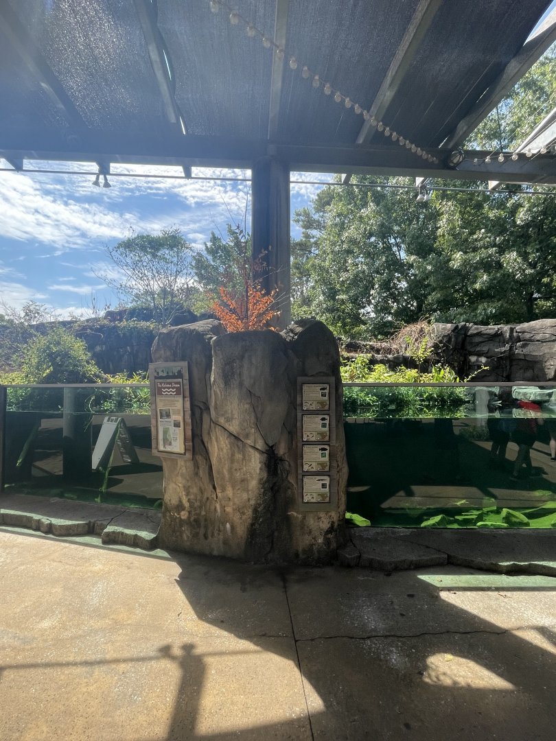 Birmingham Zoo- Entrance aquarium