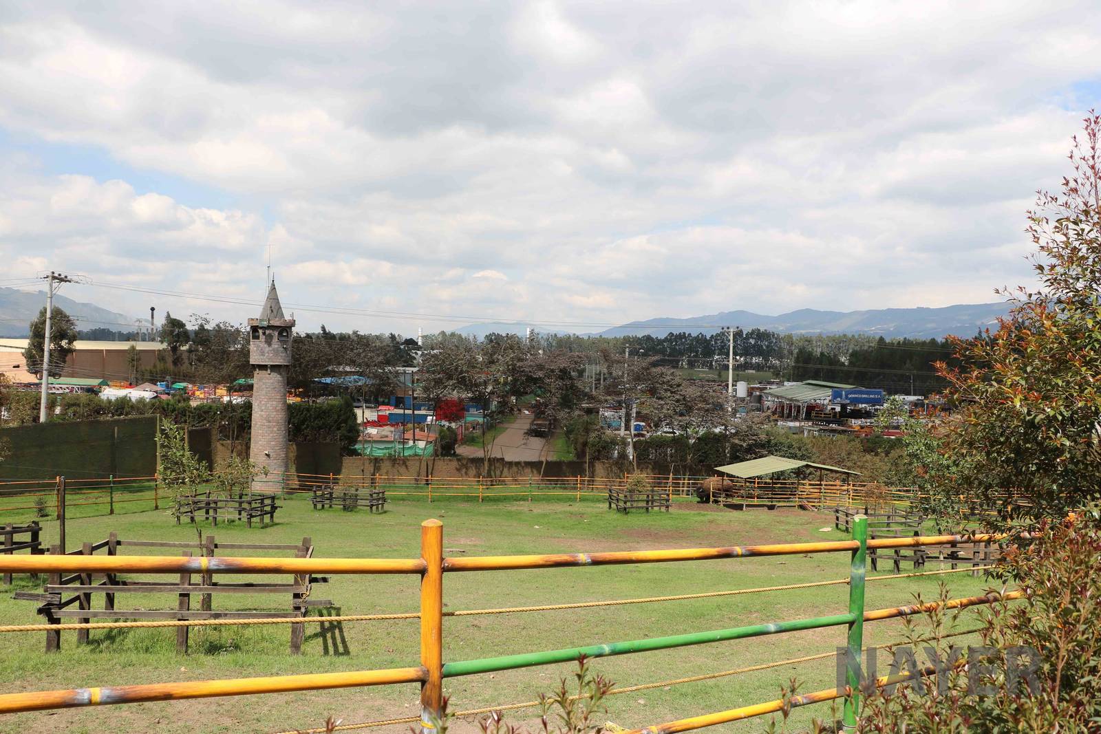 Bison enclosure, March 2016