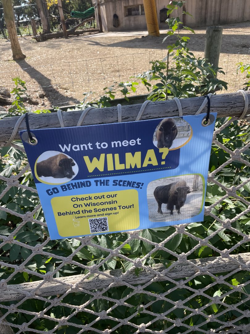 Bison Experience Signage