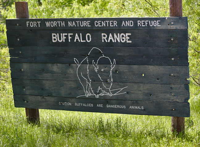 Bison Sign