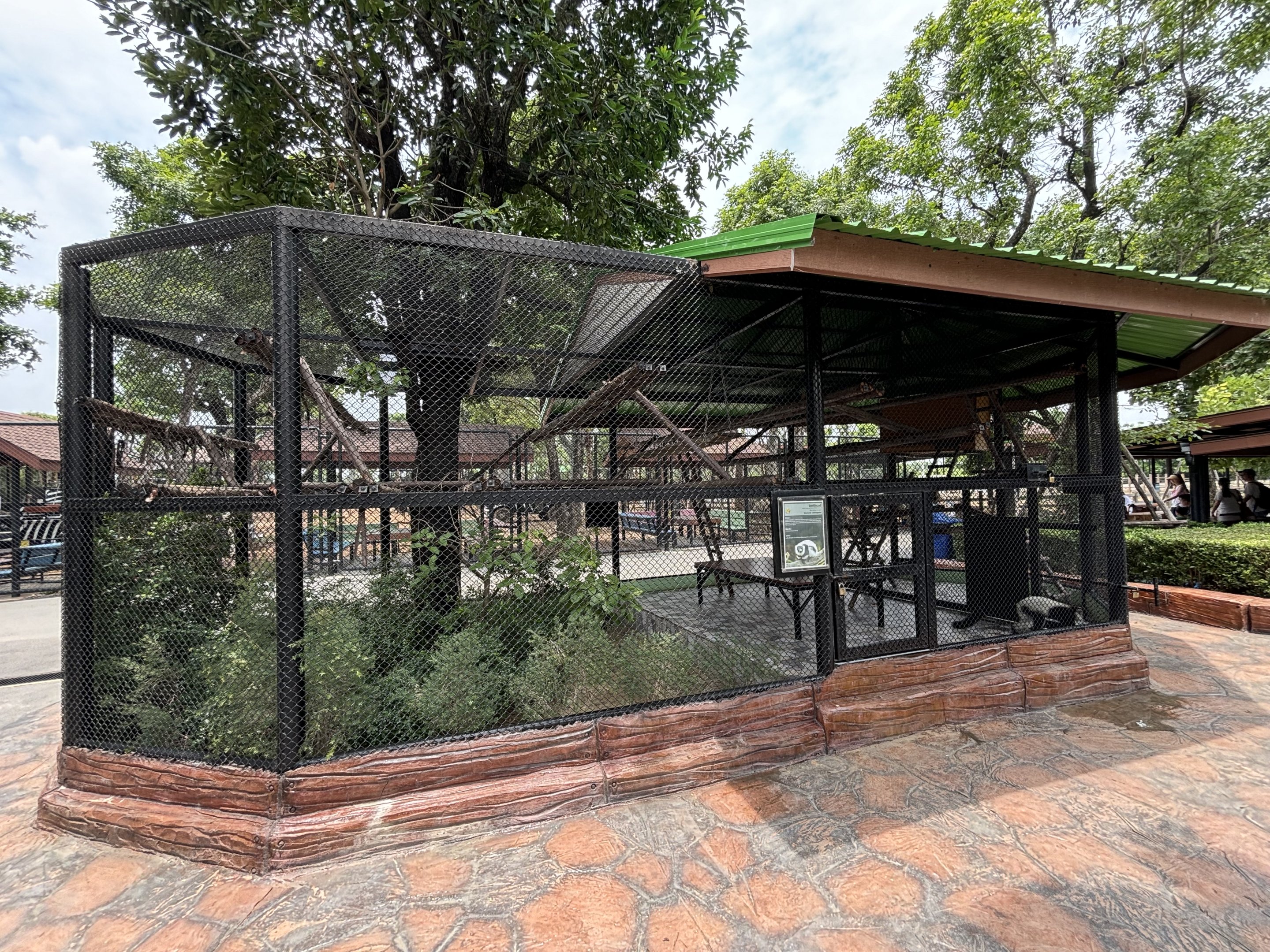 Black-and-white Ruffed Lemur Exhibit - Lion Park