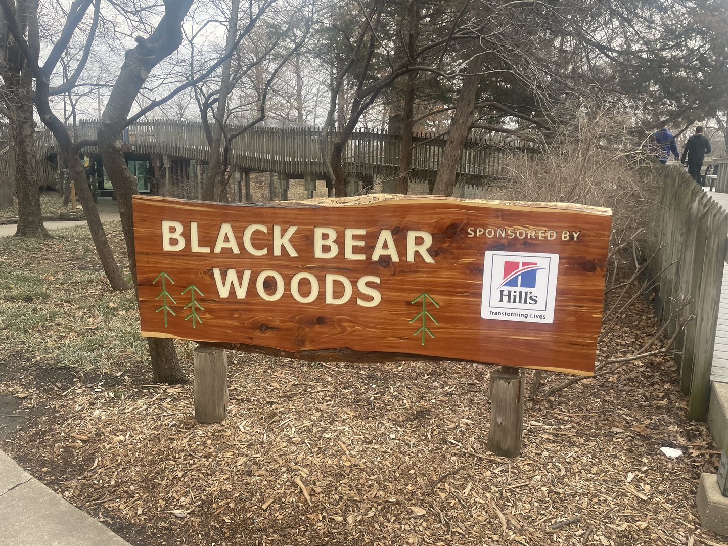 Black Bear Woods - Entry Sign