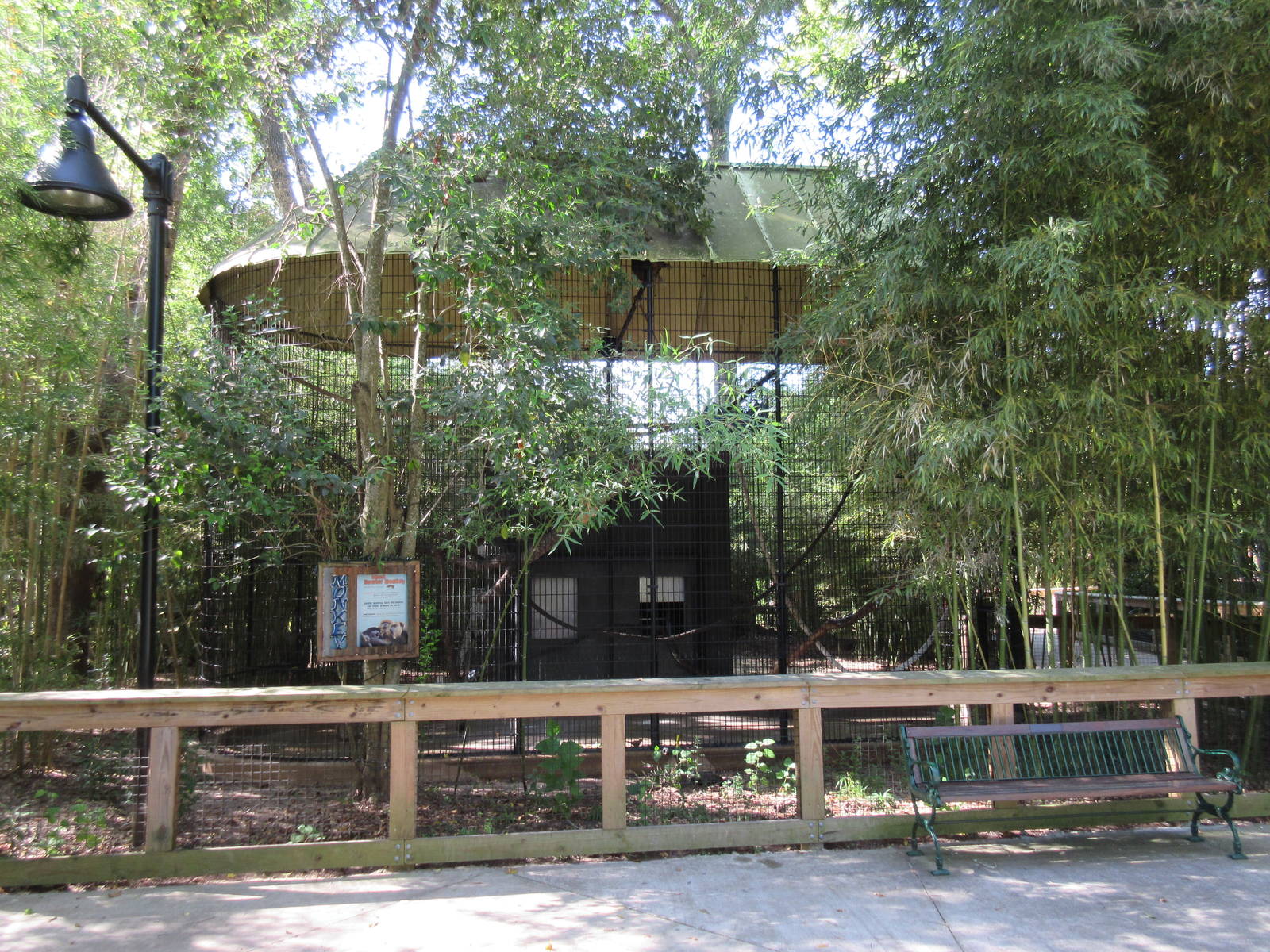 Black Howler Monkey Exhibit