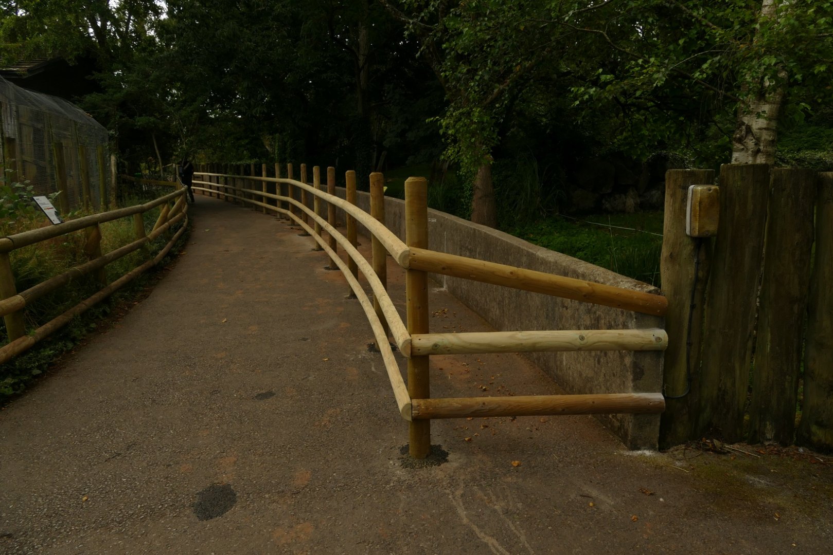 Black rhino enclosure, August 2021