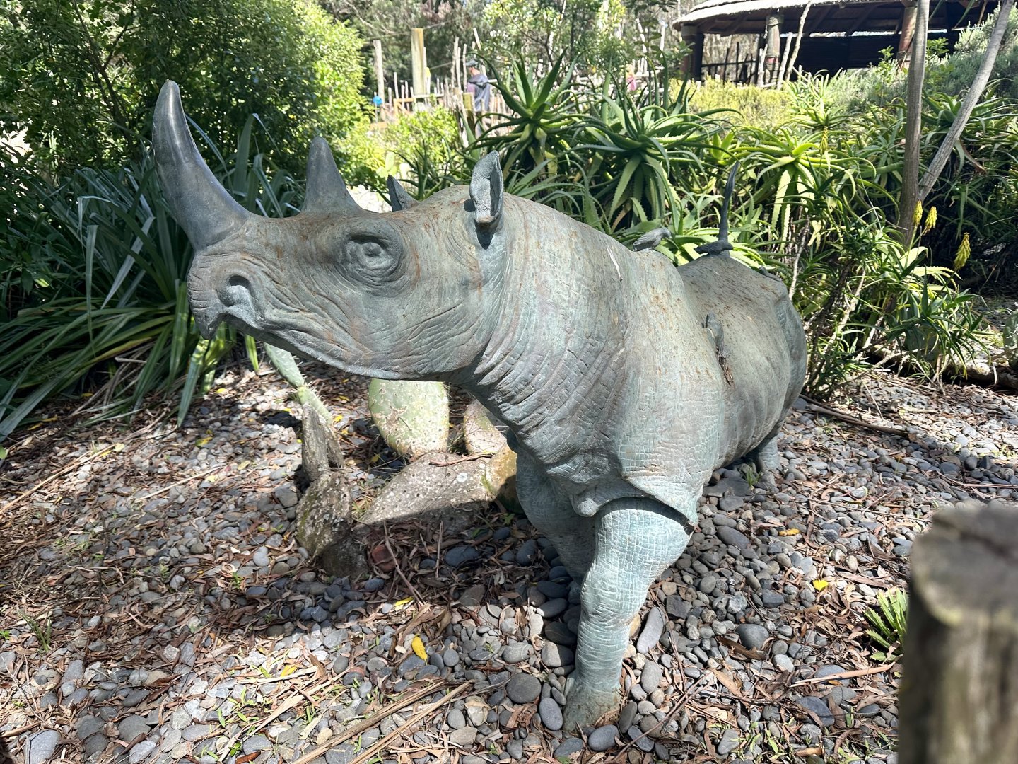 Black Rhinoceros Statue