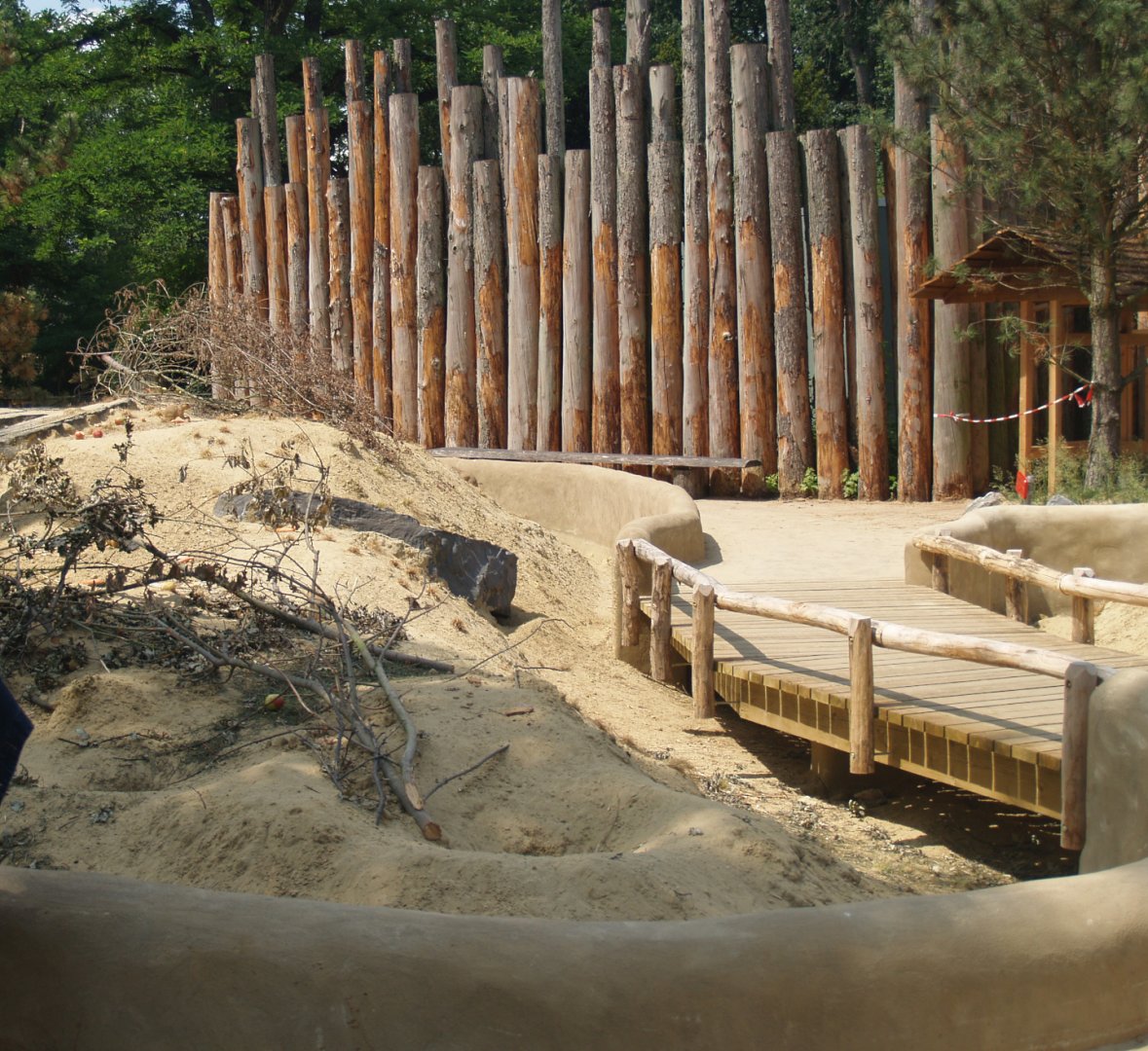 Black-tailed prairie dog exhibit, 2006-07-08