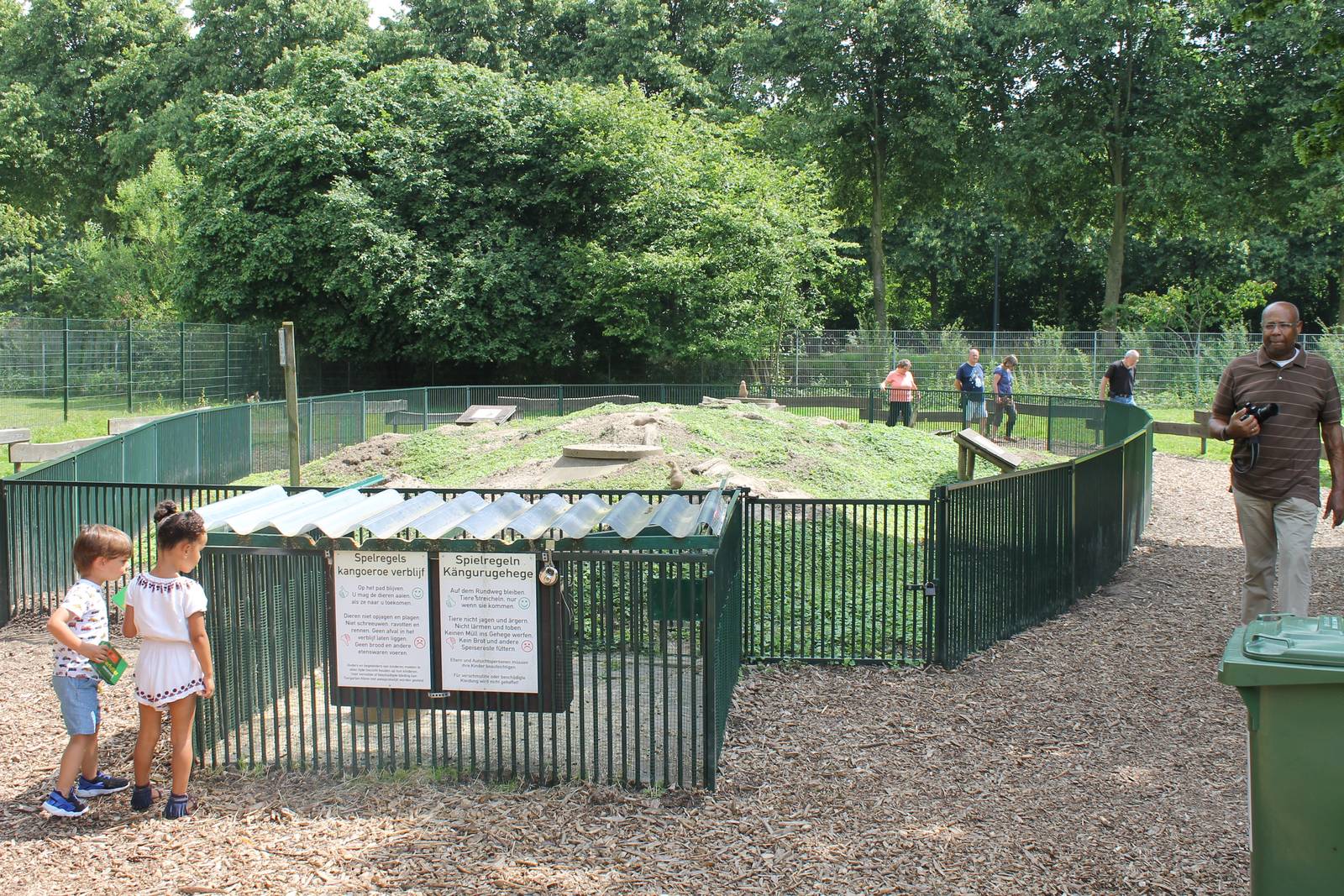 Black-tailed prairiedog enclosure