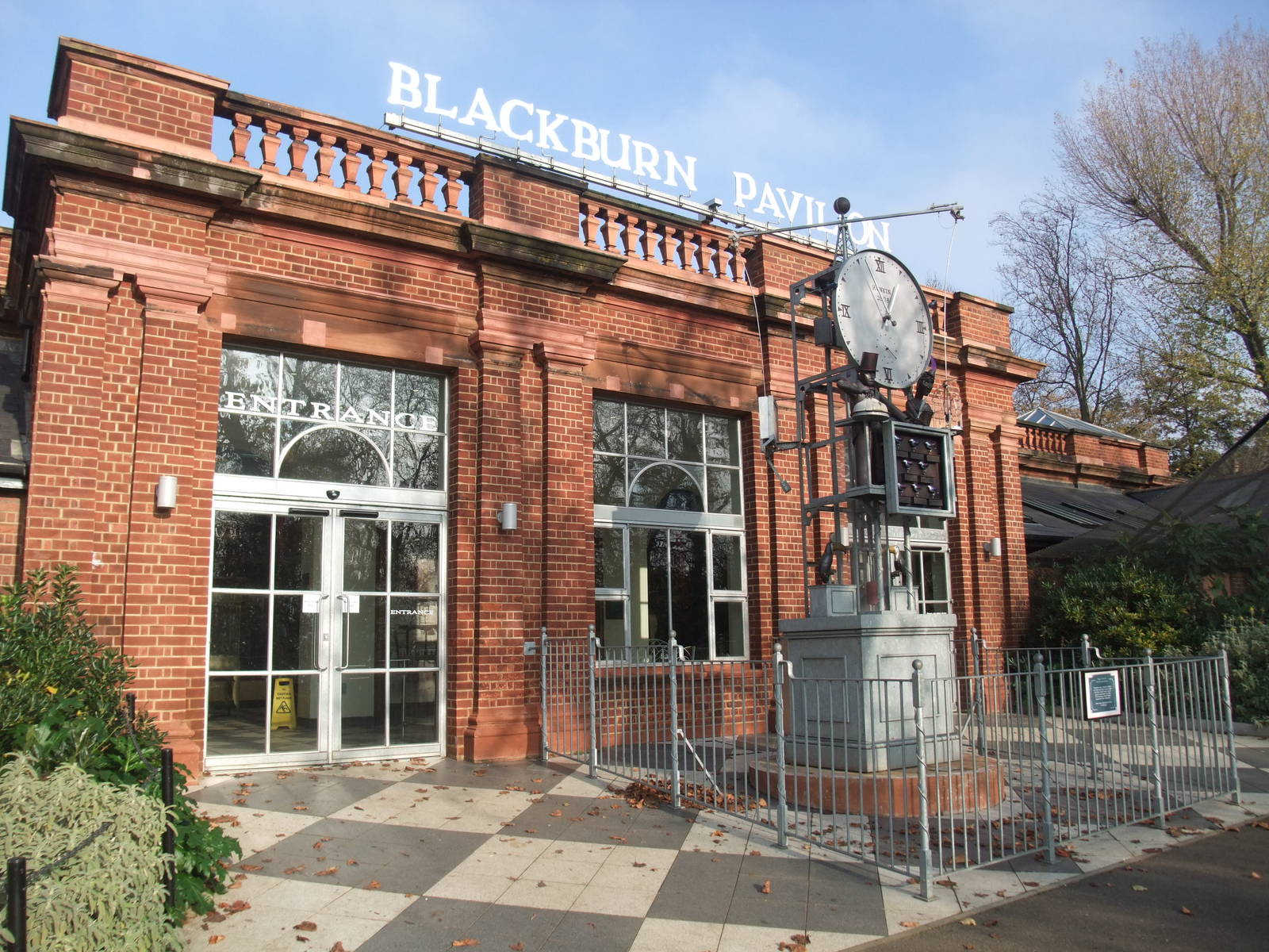 Blackburn Pavilion at London, 16/11/11