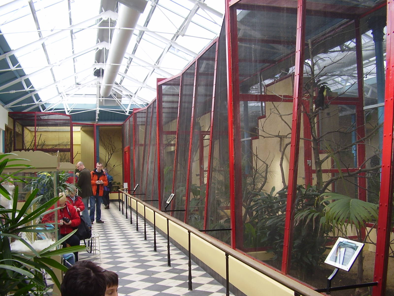 Blackburn Pavillion - Section 1 - Enclosed aviaries