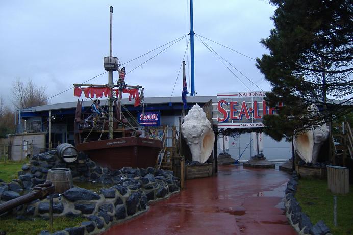 Blankenberg Sealife entrance