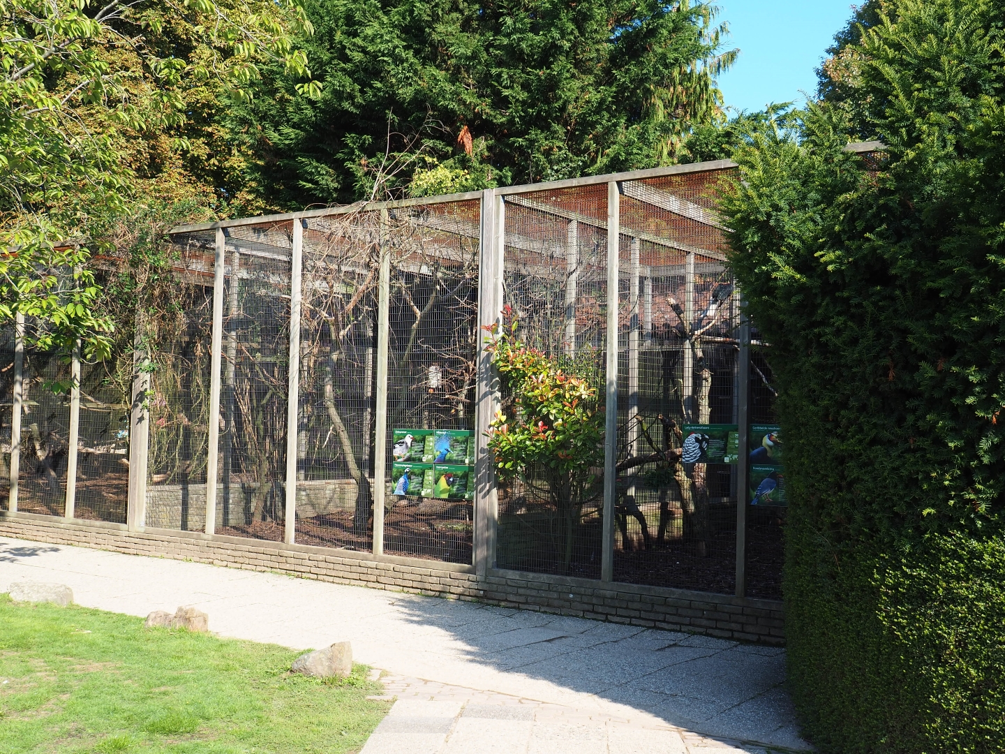 Block of aviaries (Sep 2nd, 2018)