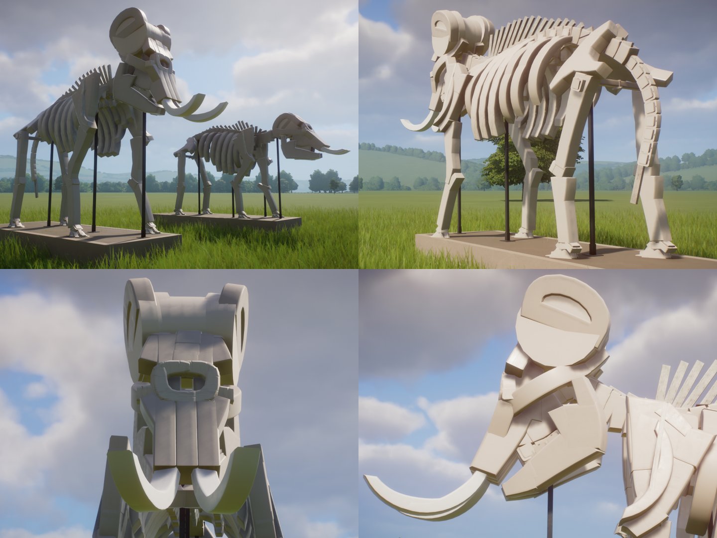 Blora Elephant Skeleton