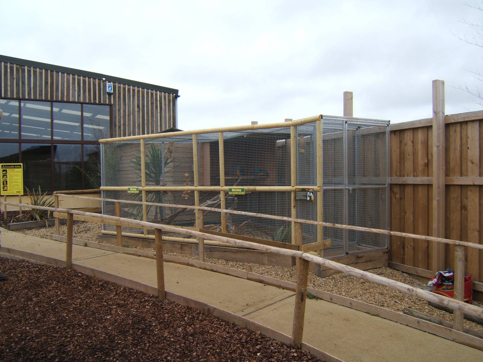 Blue and Yellow Macaw Aviary