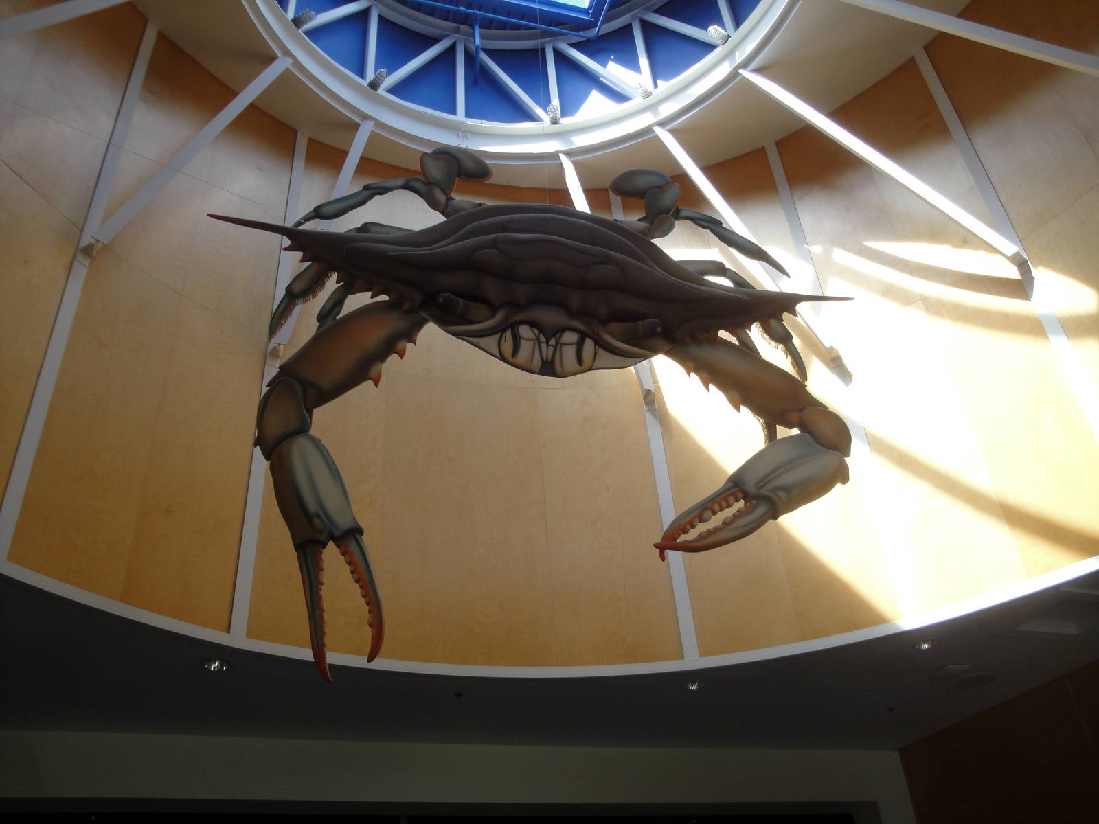 Blue Crab at Entrance