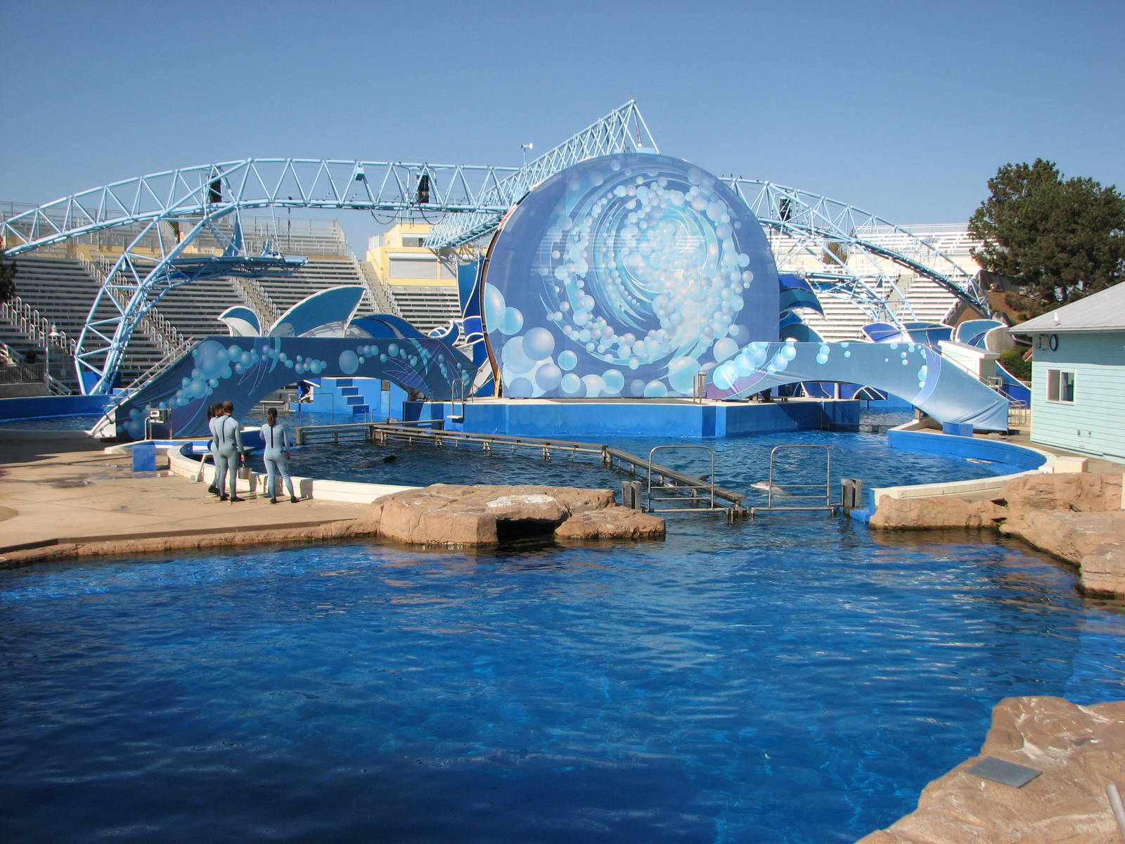 Blue Horizons - Backstage