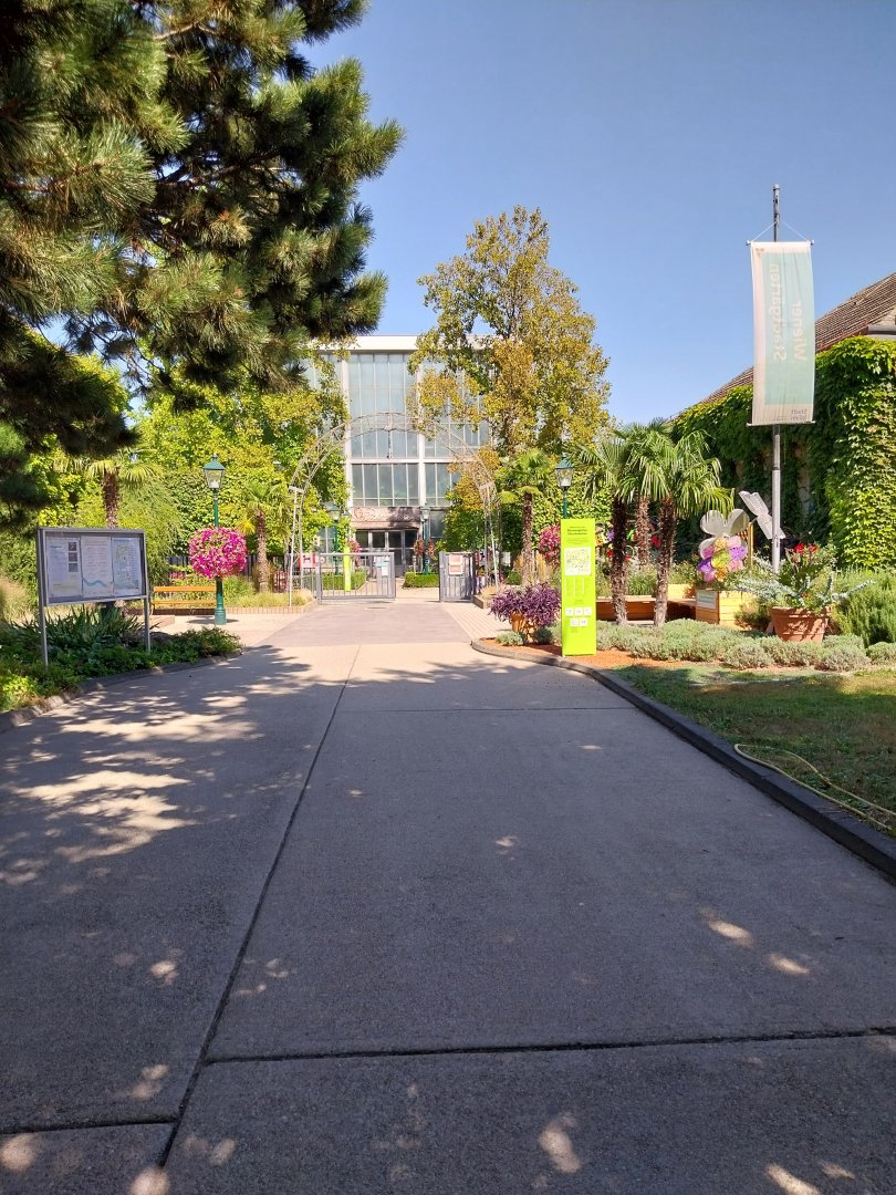 Blumengärten Hirschstetten - Entrance
