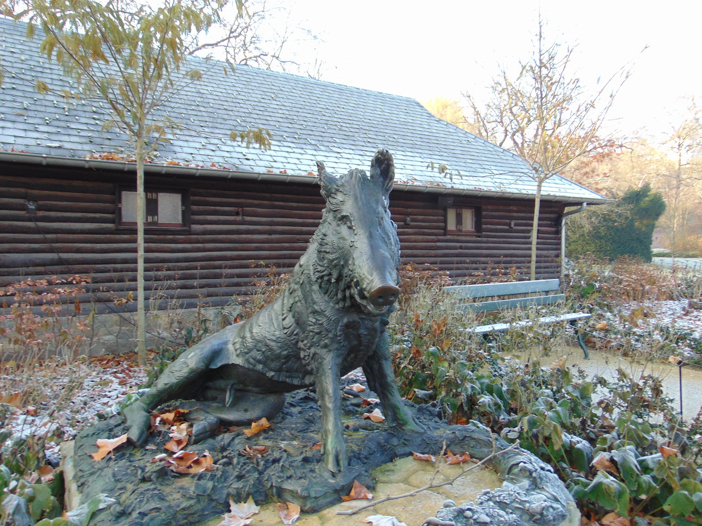 Boar Statue