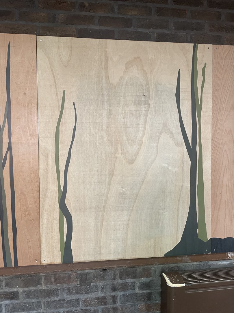 Boarded Up Sengi Enclosure