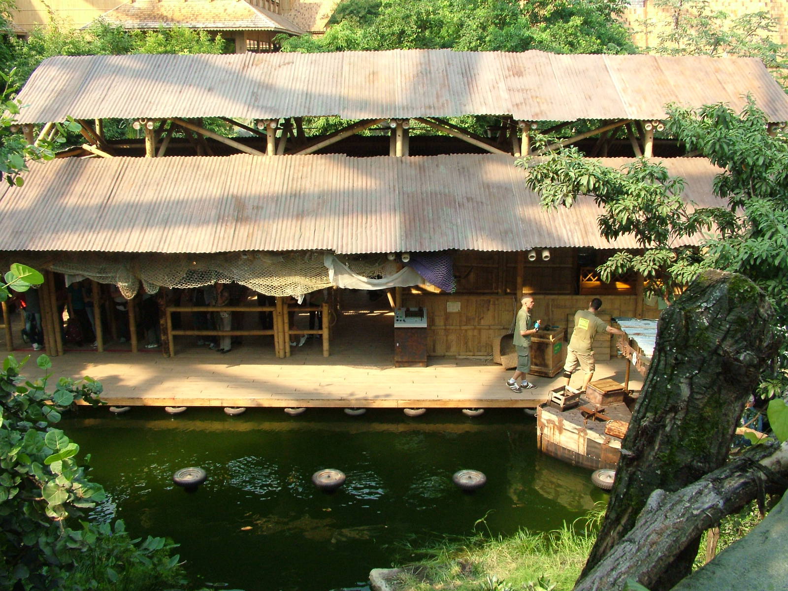 Boat Ride Station - Gondwanaland, Leipzig, 02/09/11