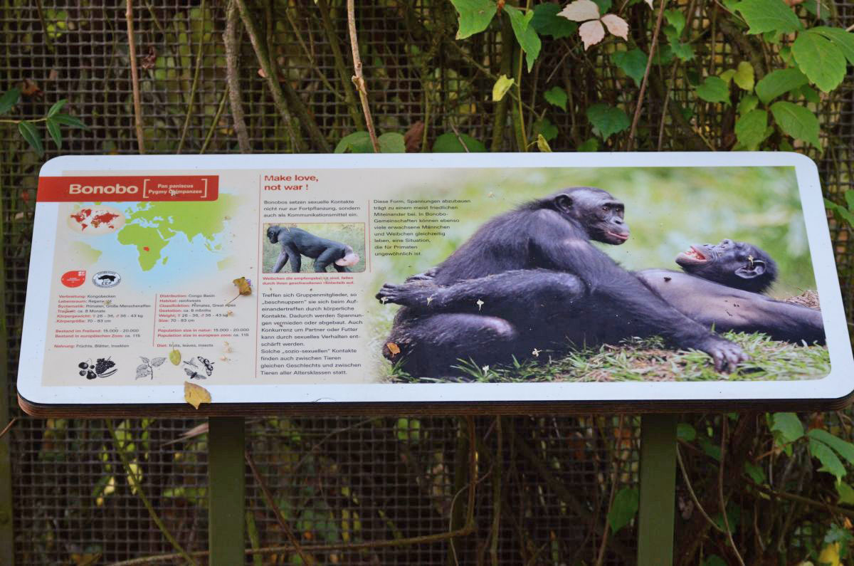 Bonobo Sign