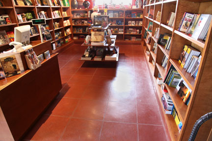 books in gift shop