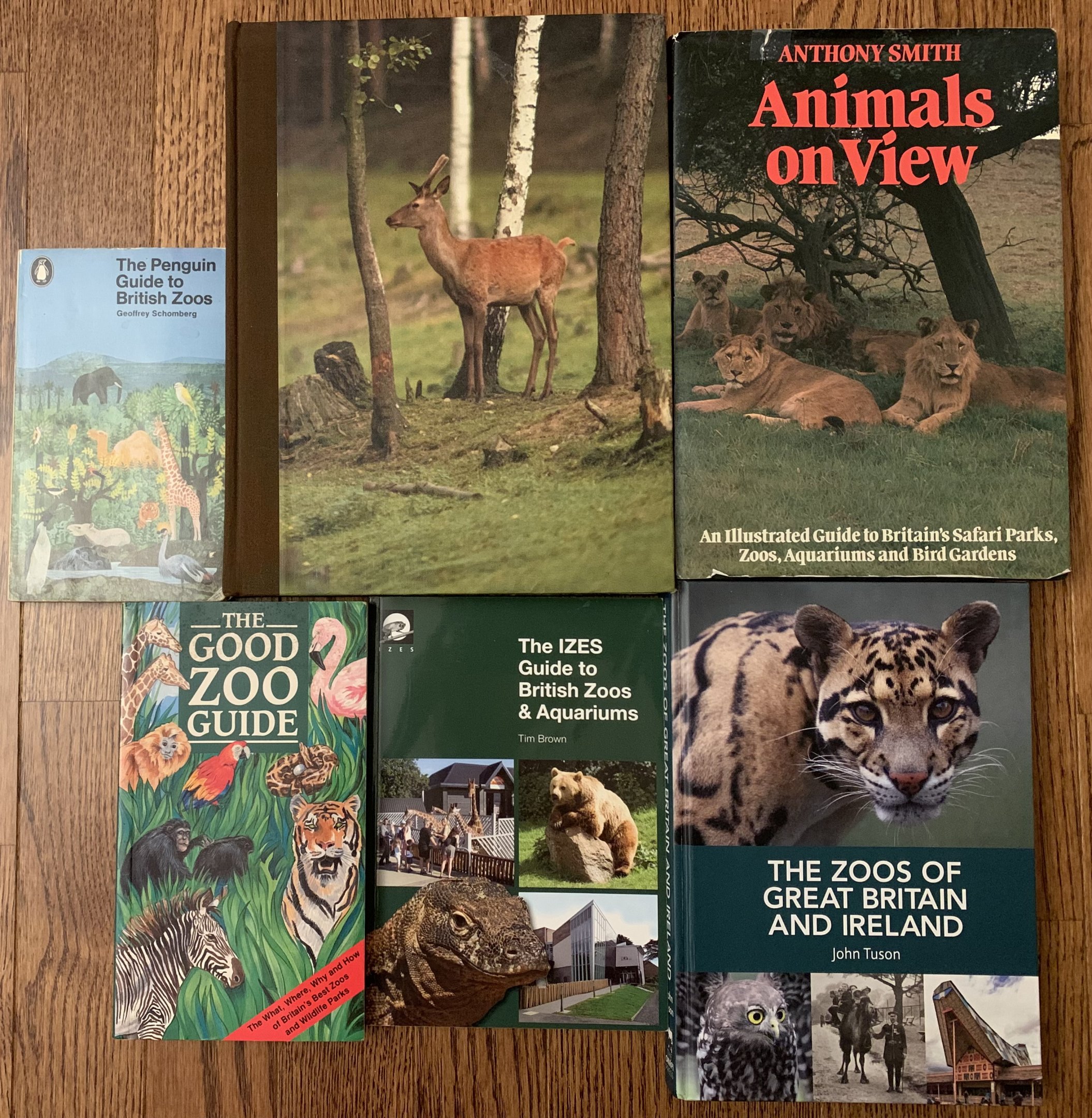 Books specifically about British zoos