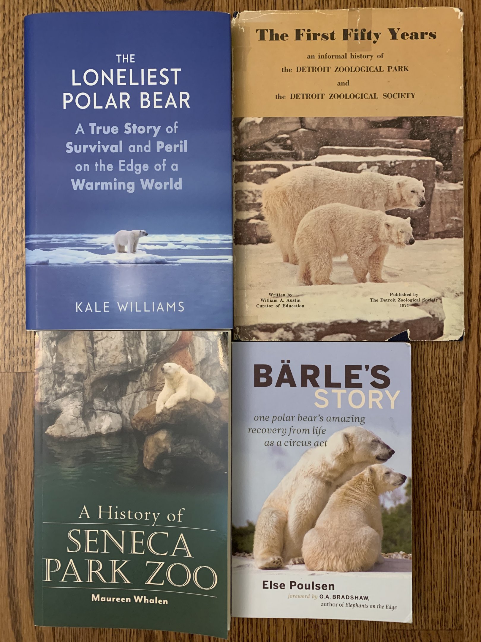 Books with polar bear covers