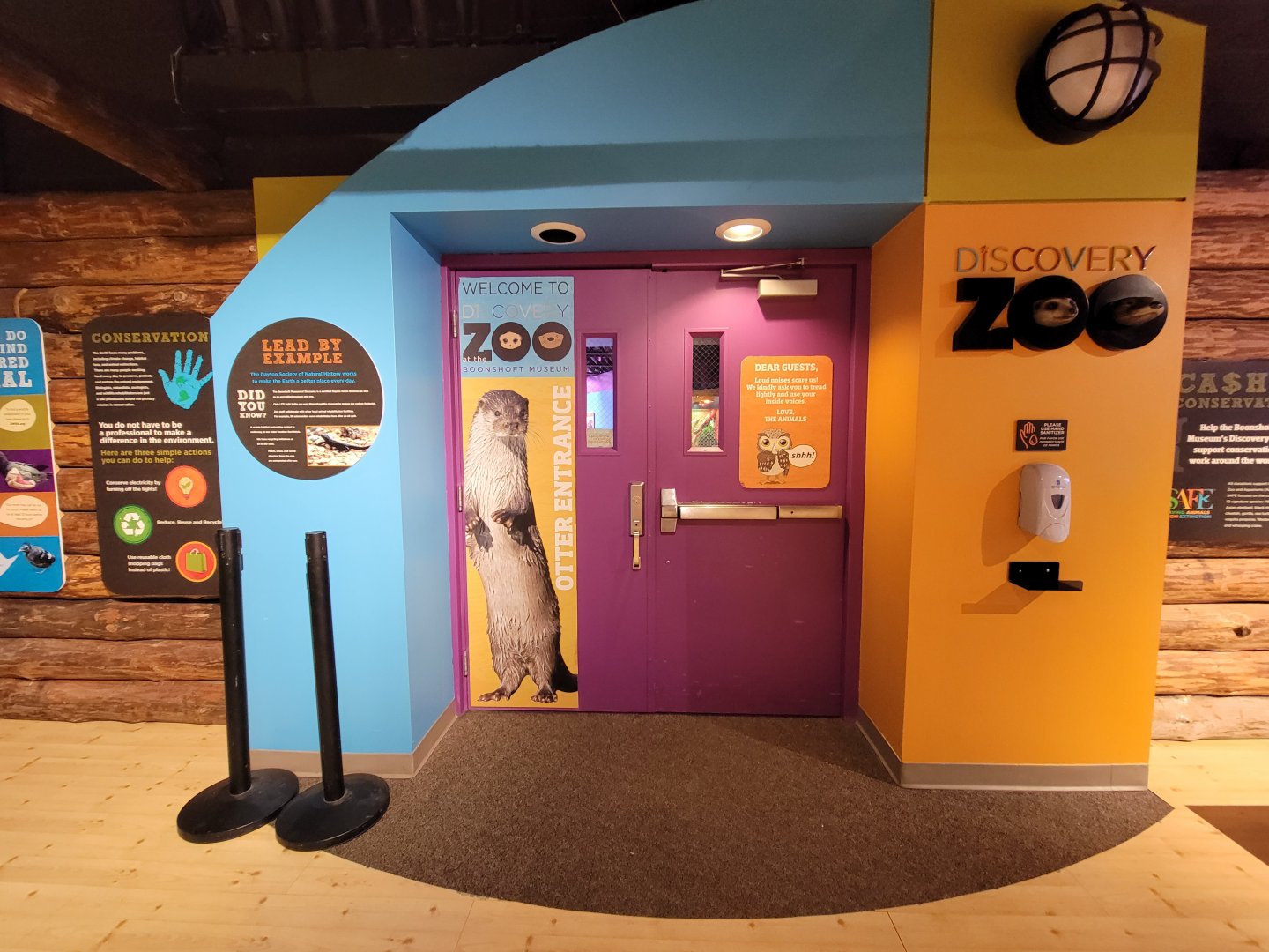 Boonshoft - Zoo entrance (there's two, one at each end)