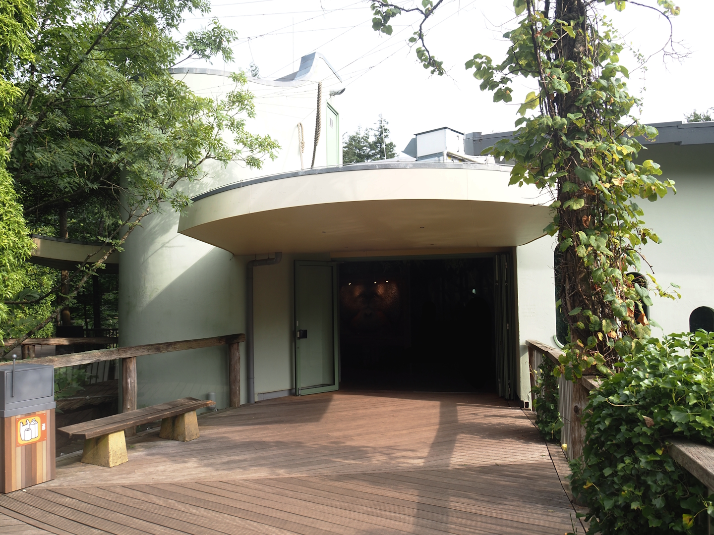 Bornean orangutan house, 2024-08-18