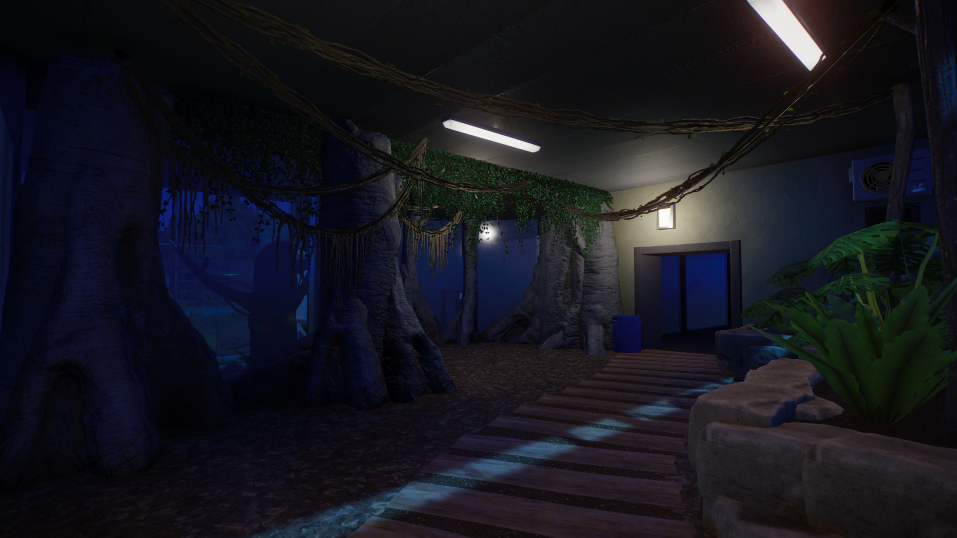 Bornean Orangutan Treetops Viewing Area (Planet Zoo)