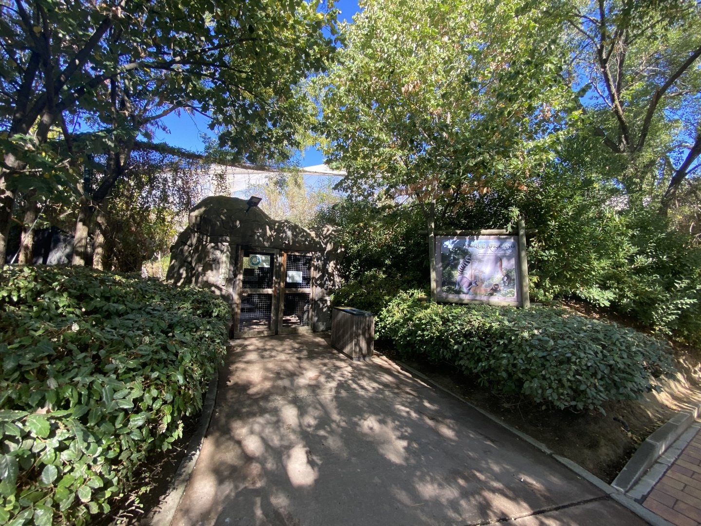 Bosque Africano entrance
