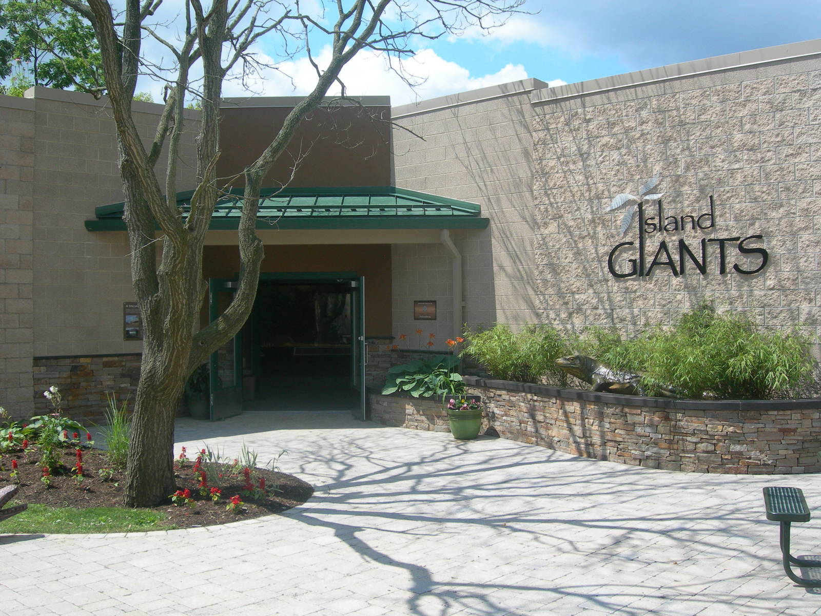 Brand New Island Giants aka Komodo Dragon exhibit