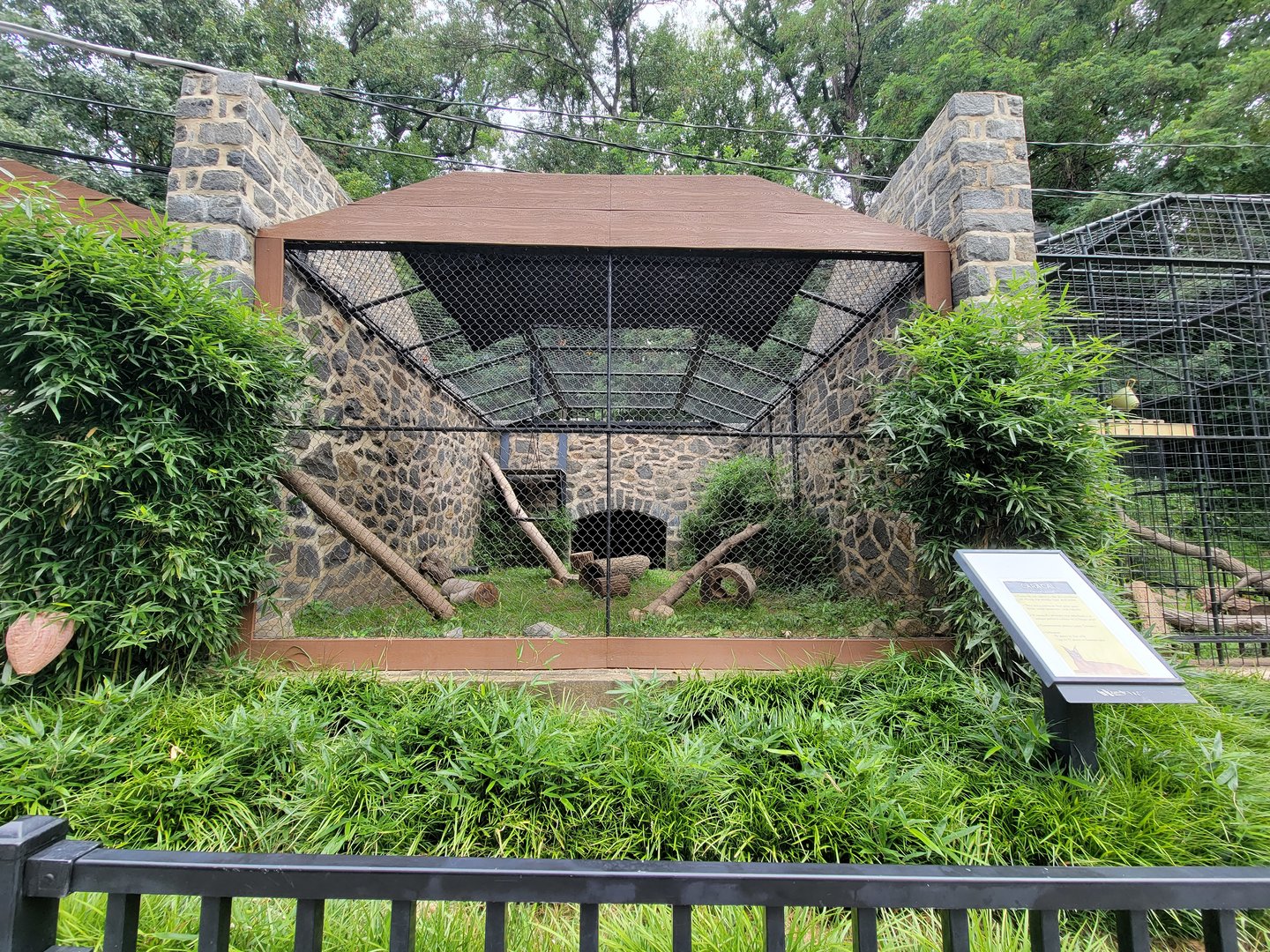 Brandywine - Caracal exhibit