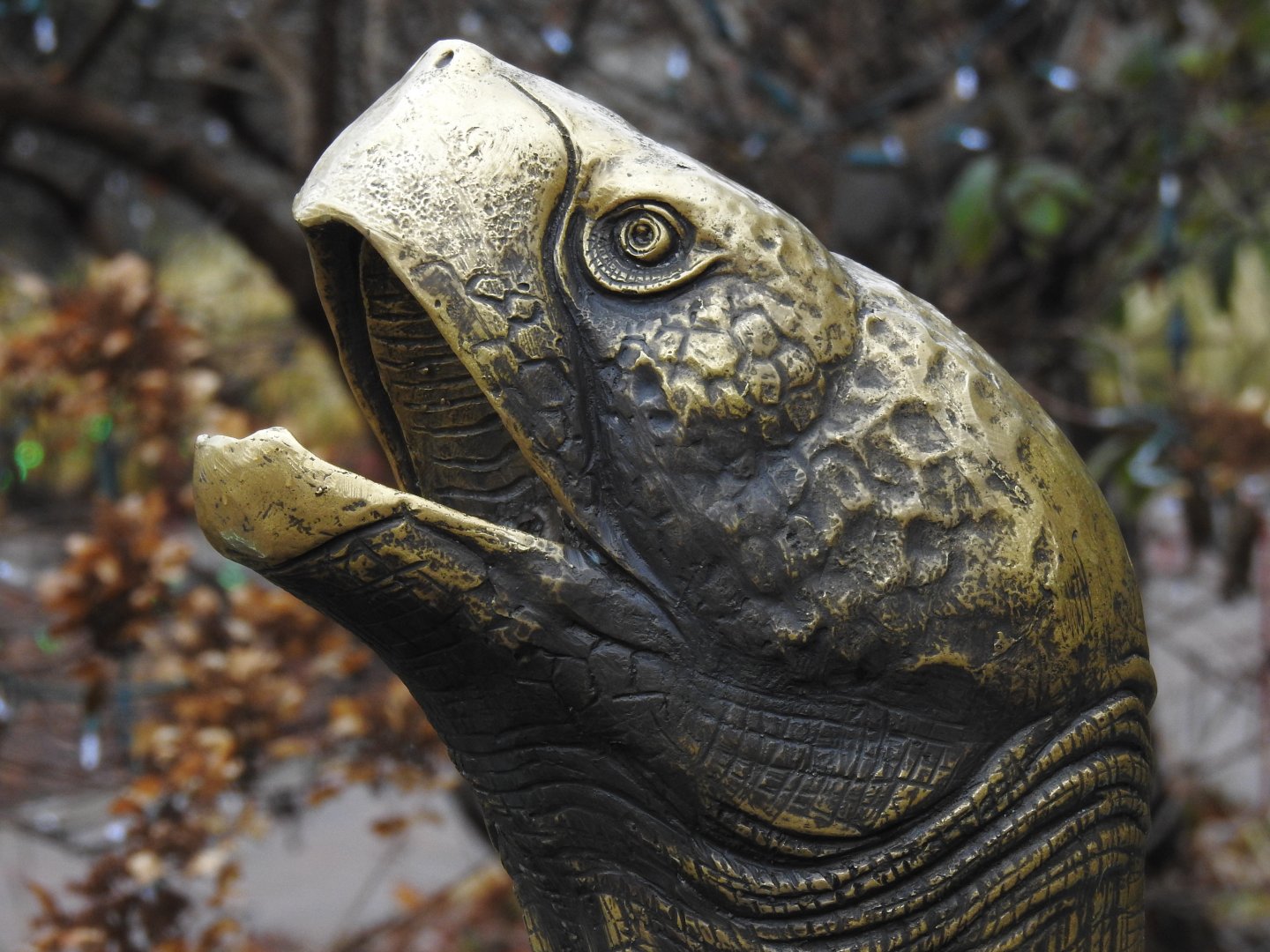 Brass Turtle Sculpture