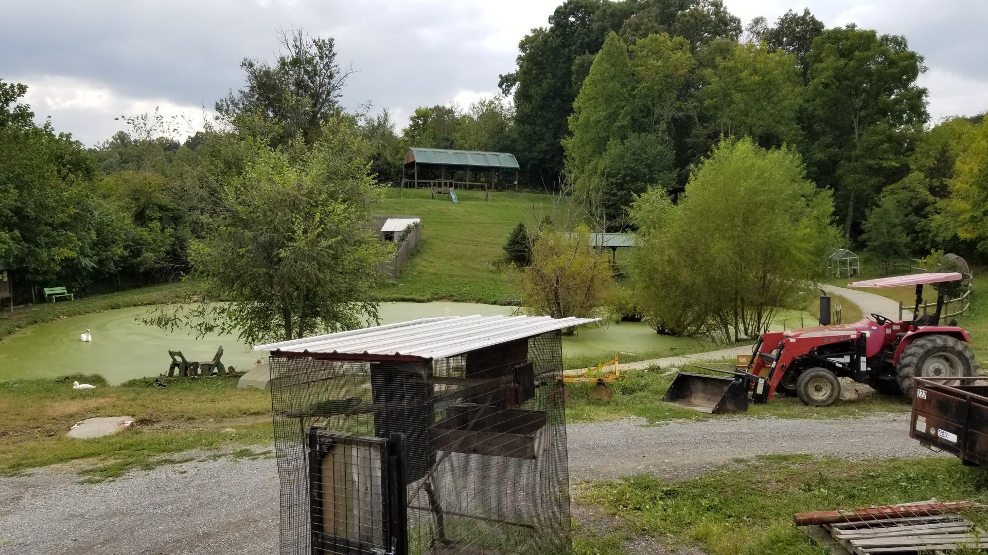 Briarwood Ranch SP - Walking area on right side of facility
